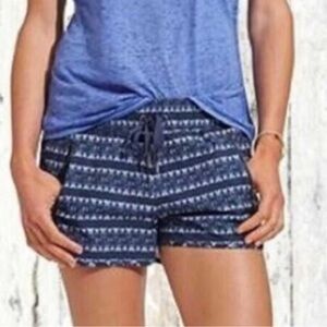 Sale weekend only Women's Althleta shorts XS Blue Patterned